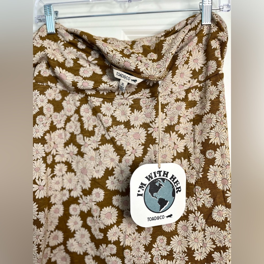 Toad & Co. Sunkissed Floral Skirt NWT - Picture 3 of 3